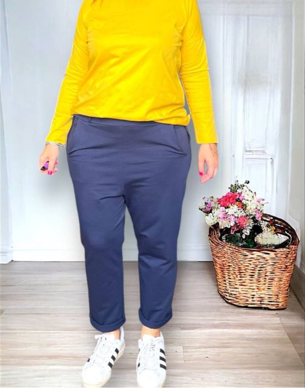 Pantalone in felpa di cotone leggero