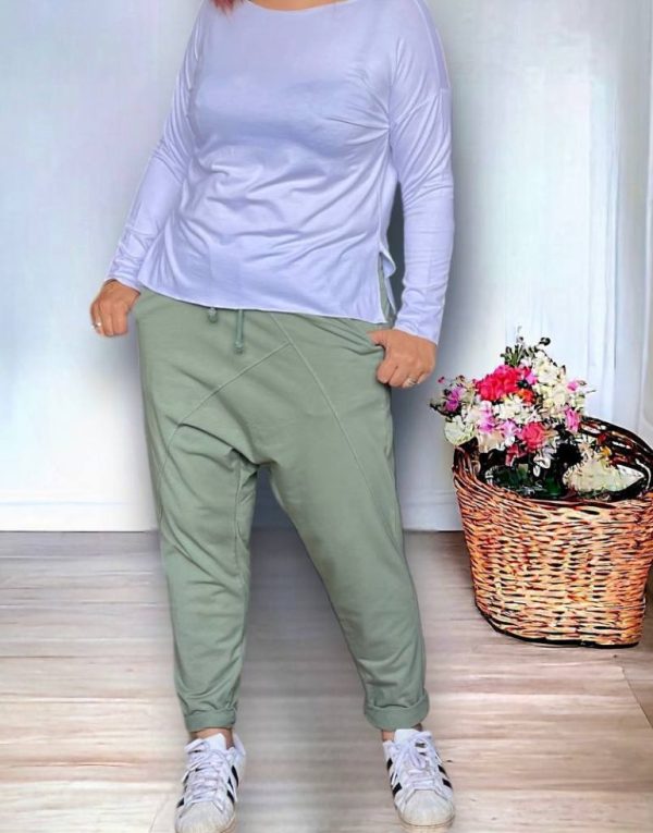 Pantalone comodo in cotone molto leggero