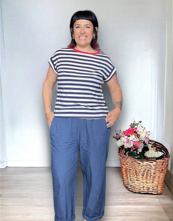 Pantalone in cotone leggero